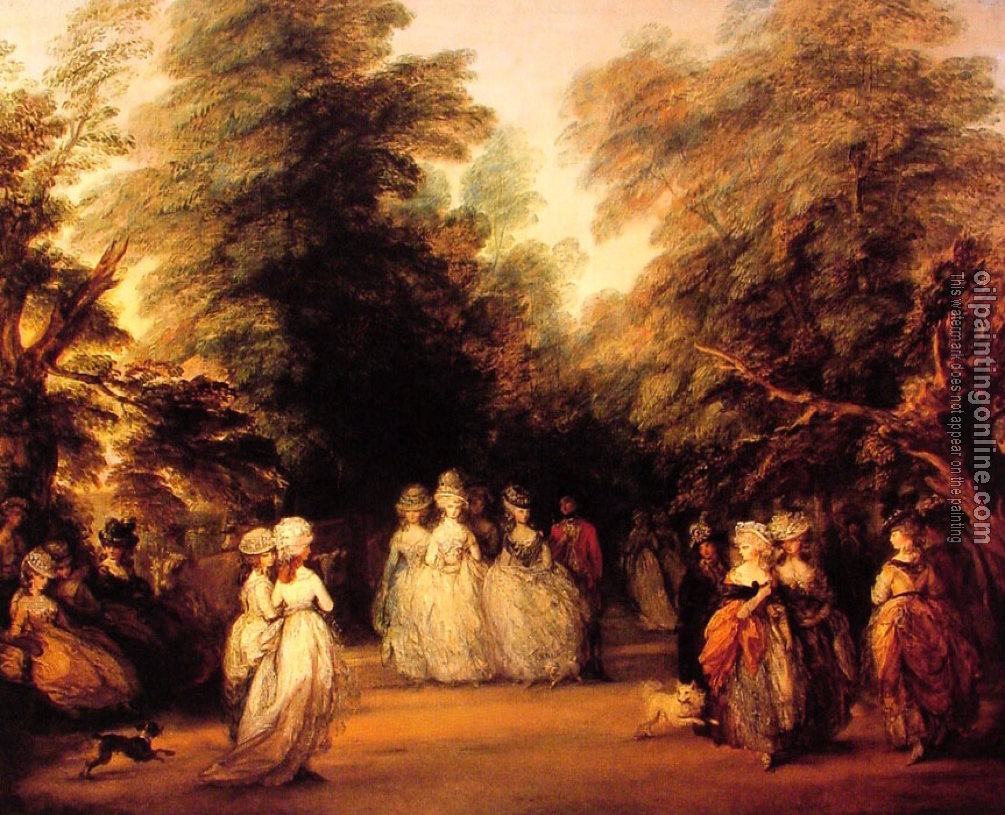 Gainsborough, Thomas - The Mall